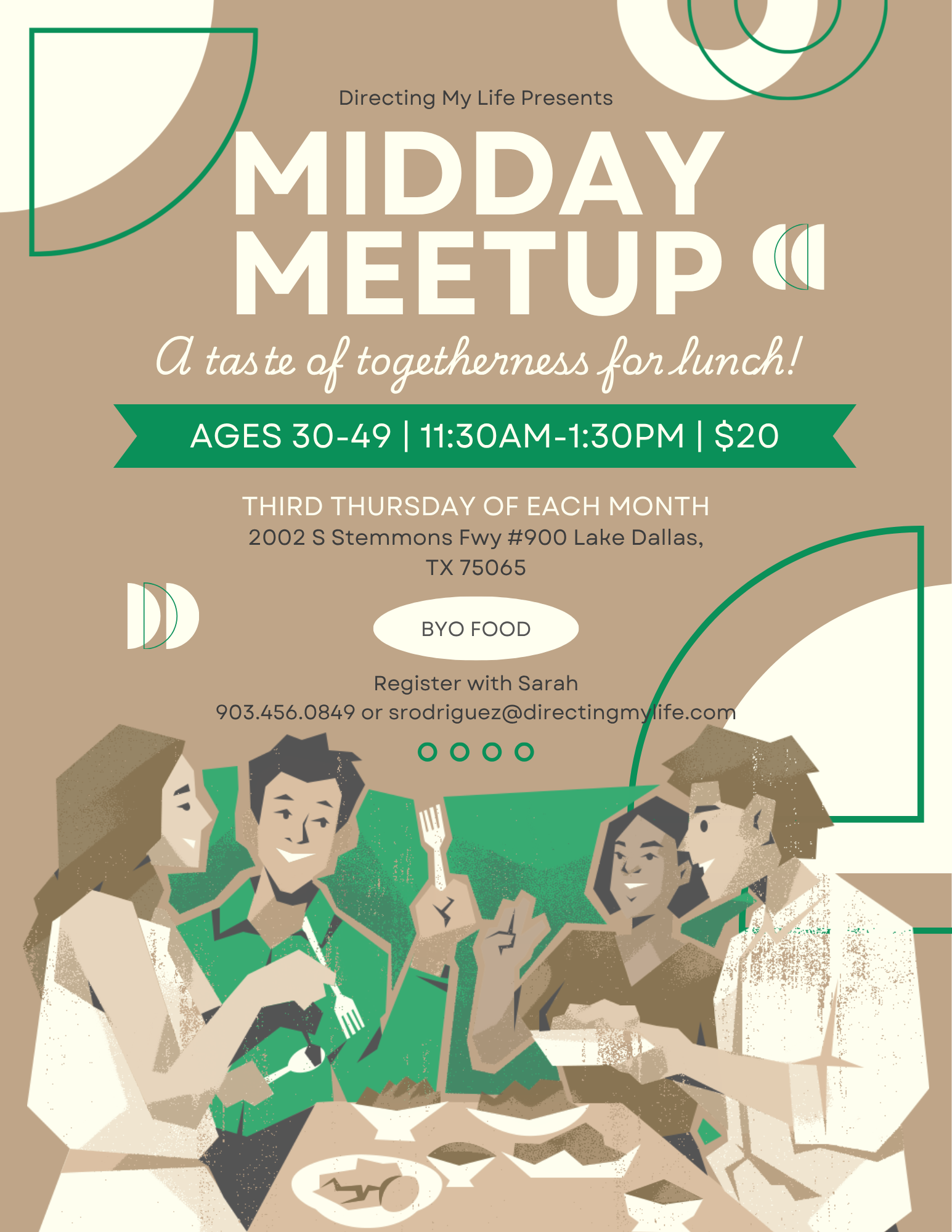 Midday Meetup for ages 30-49