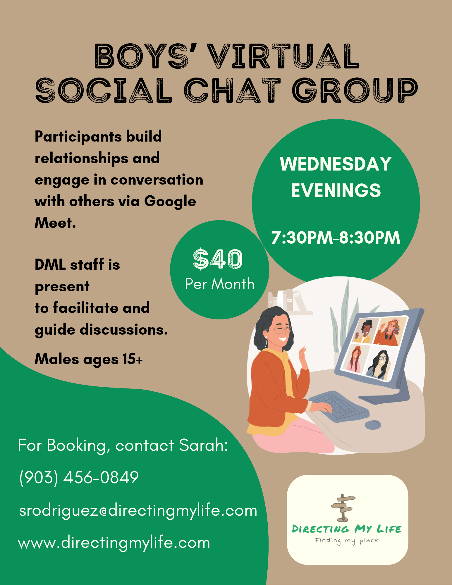 Boys’ Virtual Chat Group