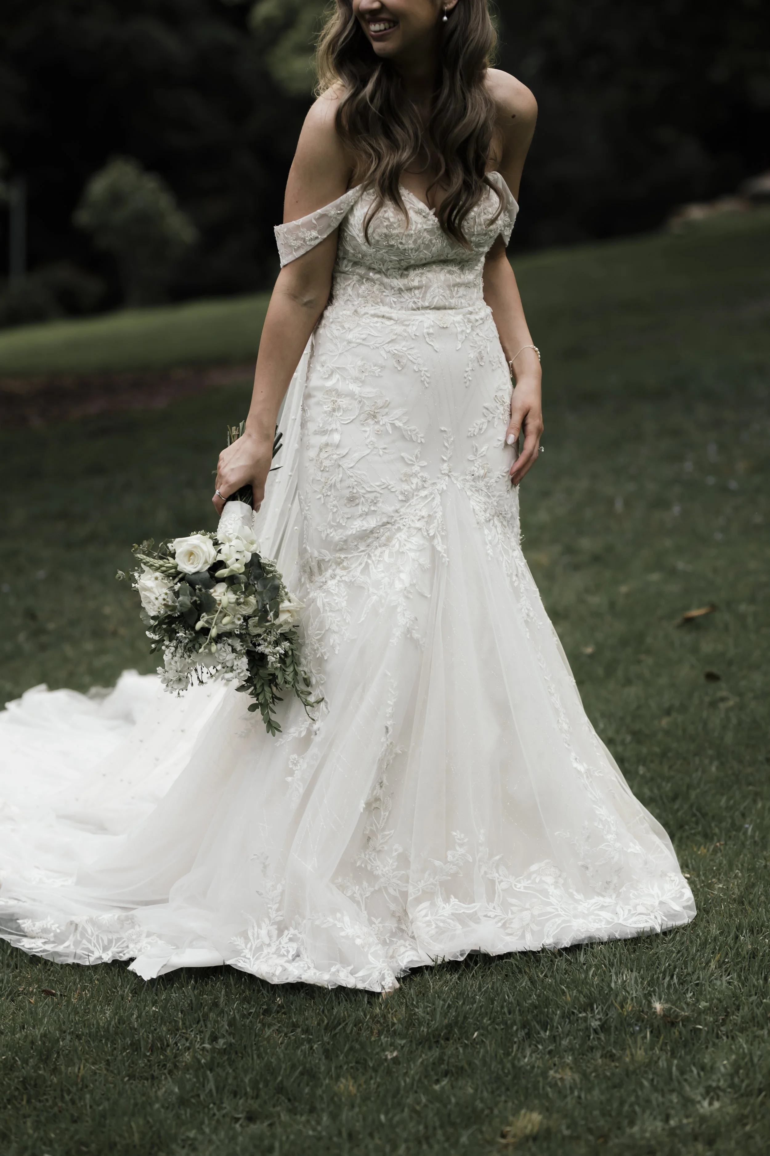 Capturing timeless elegance as our radiant bride Jess steps into her fairytale moment. Every gown tells a story, and hers is a tale of grace, love, and the magic that unfolds when dreams meet reality.