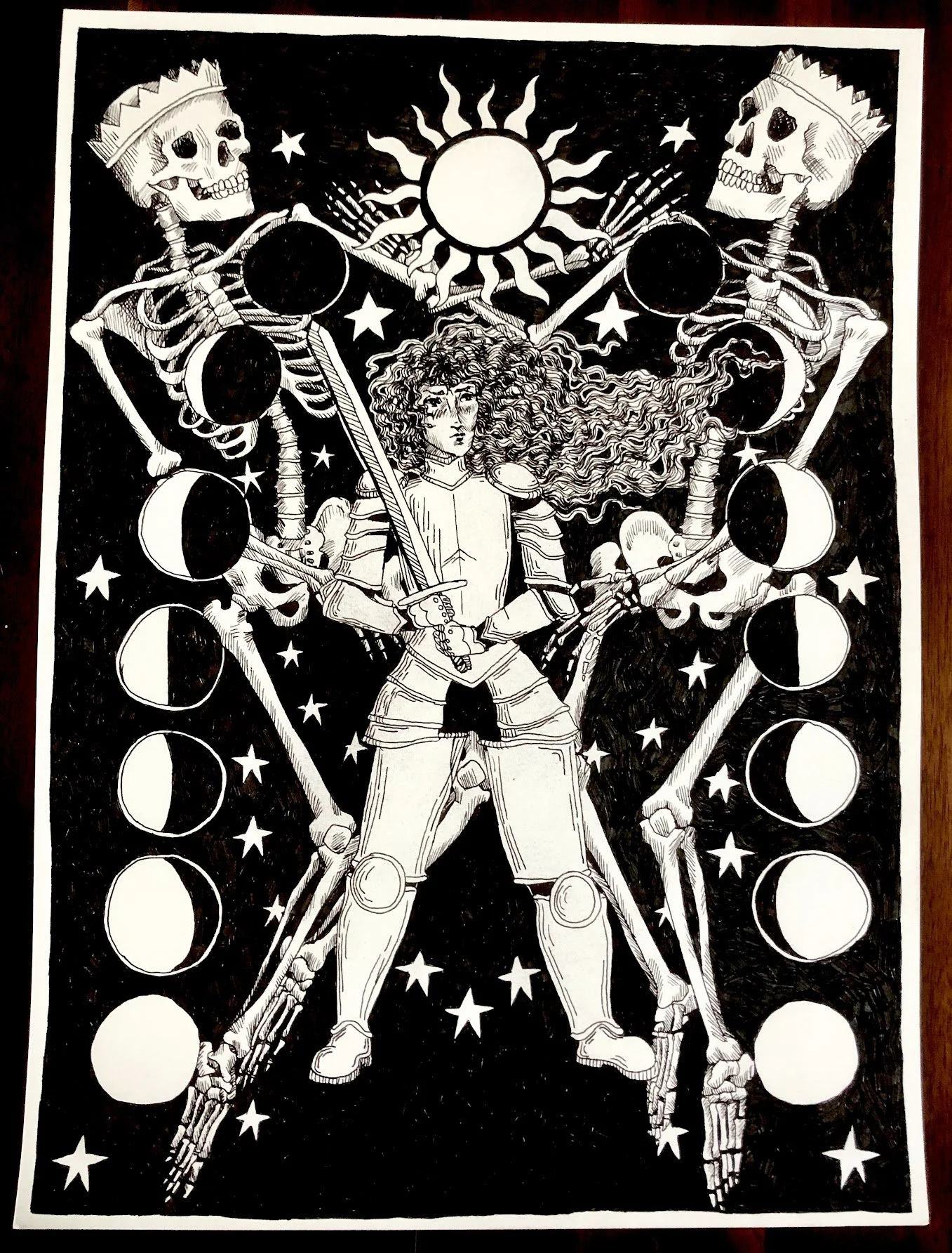 ink illustration done freehand