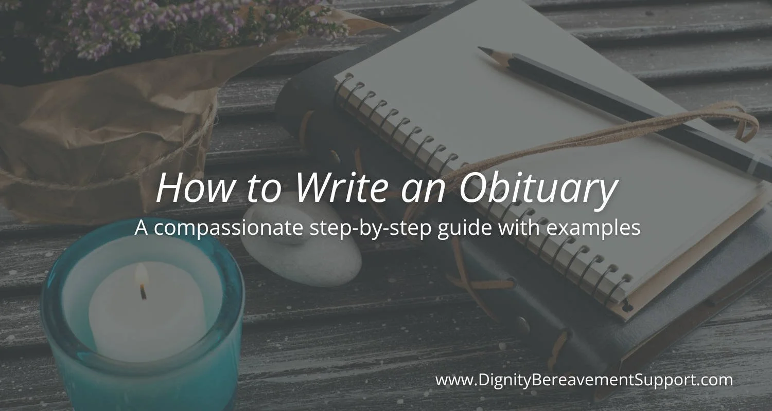 How to Write an Obituary (Guide + Examples)