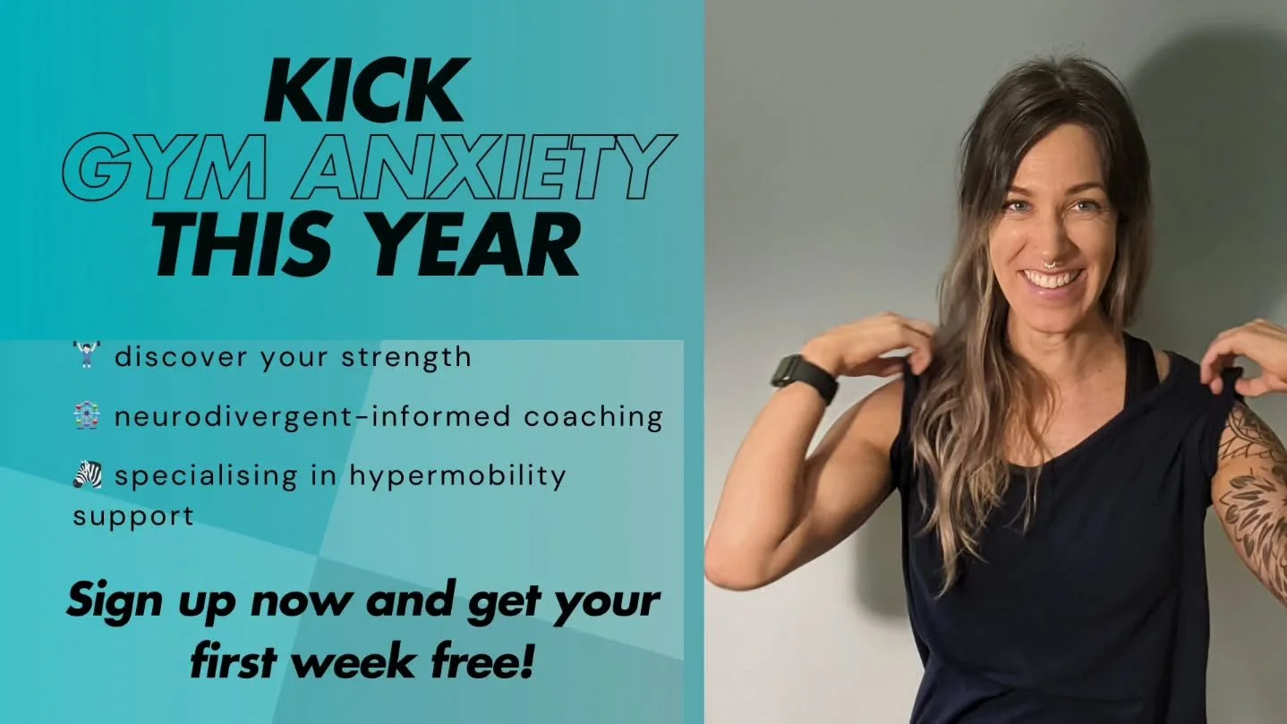 That spark of motivation you felt on January 1st? Let's turn it into real momentum.

Whether you're new to strength training, struggling with hypermobility, or just feeling overwhelmed by traditional gyms, I can help you. I work with clients at all f
