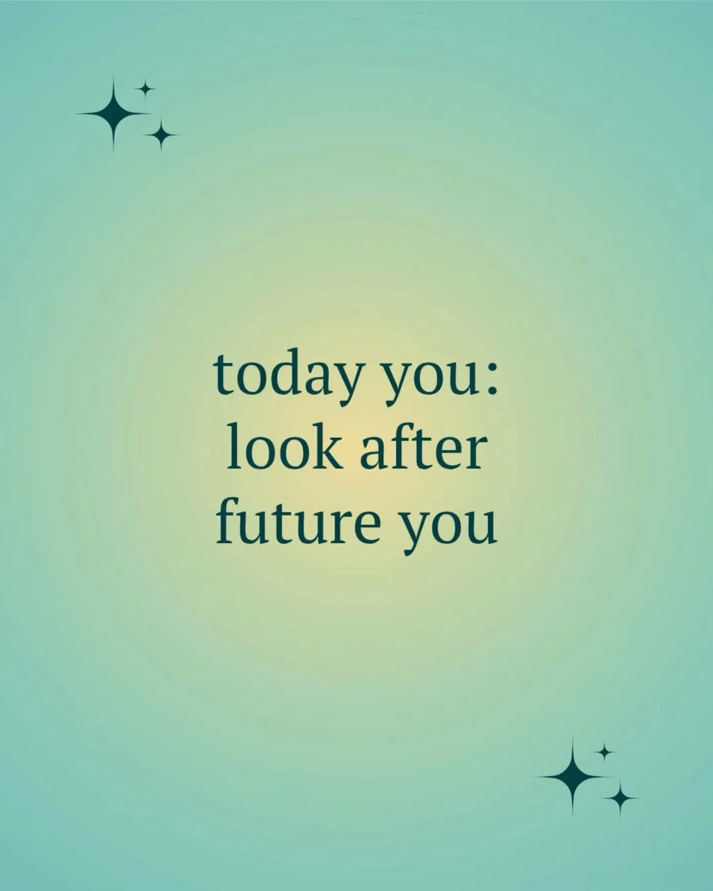Think about your goals. 
Every choice you make today sets the tone for tomorrow. Move, fuel, and show up for yourself. Future you will thank you for it. 

Small wins each day leads to big changes over time.

Consistency leads to results, results lead