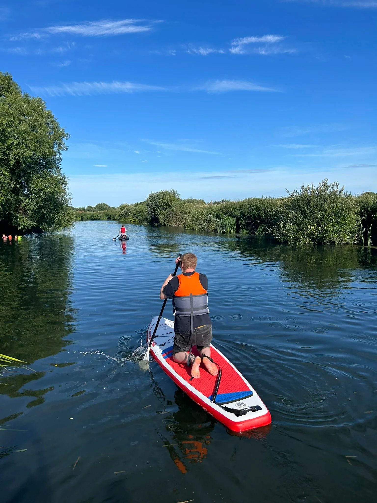 Picnic and Paddleboarding Riverside Hangout
