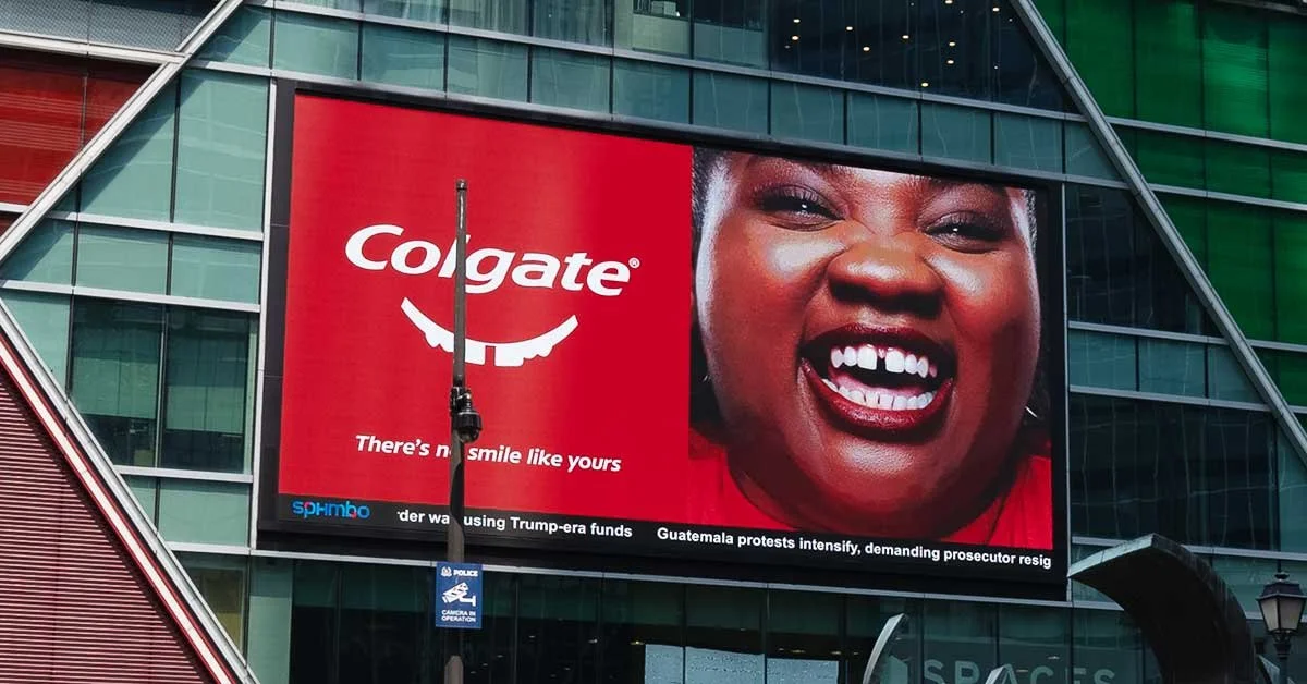 Colgate World Smile Day Billboard