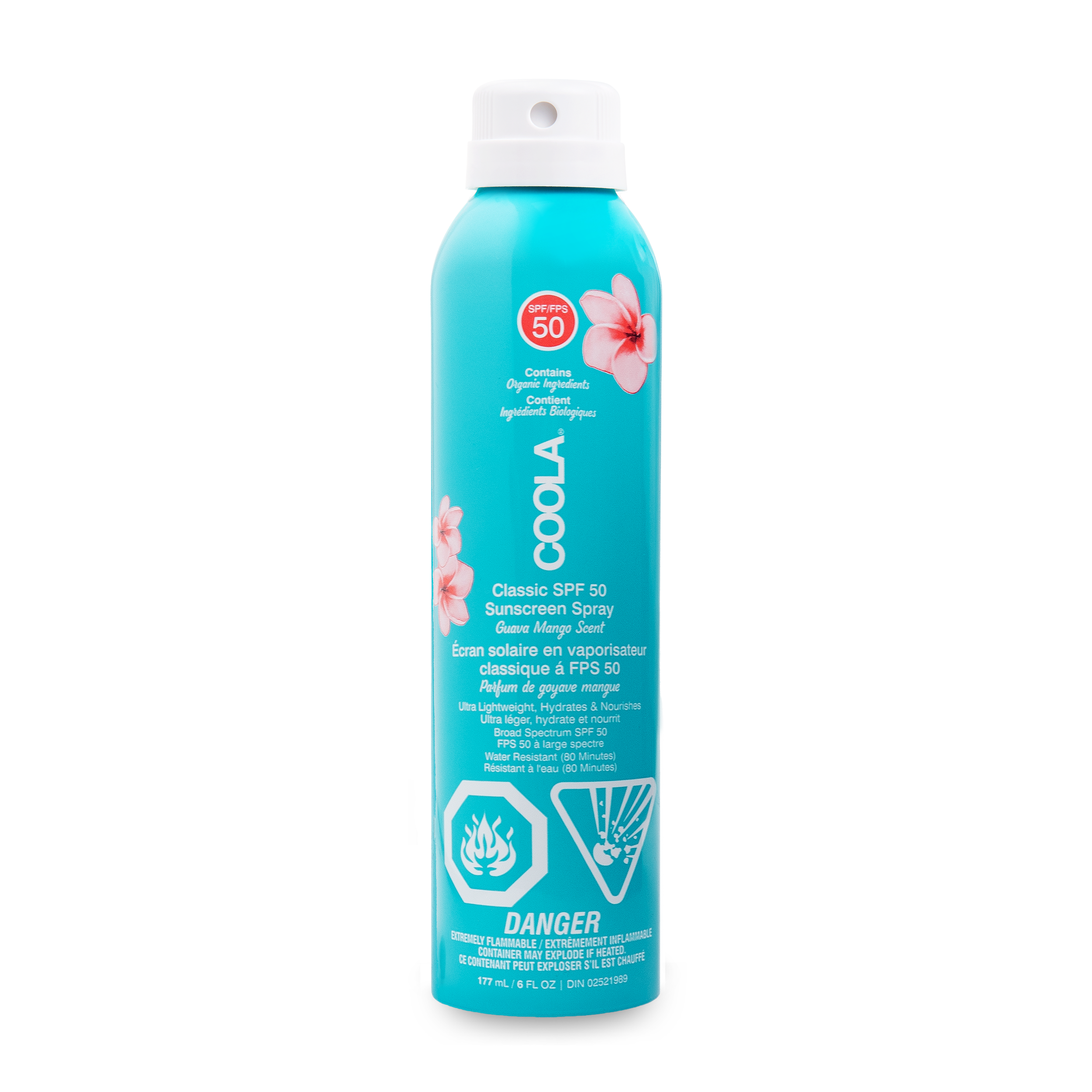 COOLA Classic Body SPF 50 Spray - Guava Mango 177ml