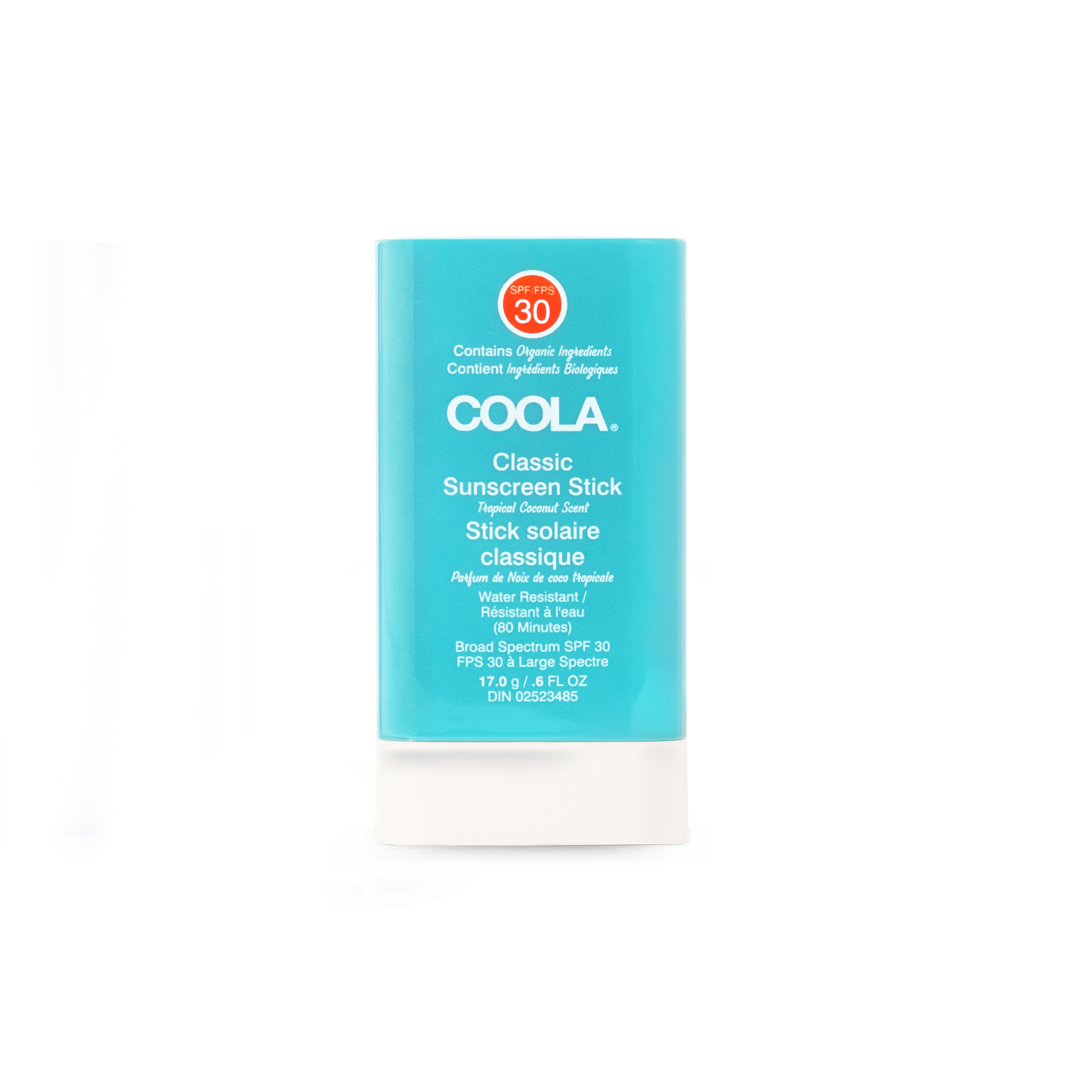 COOLA Classic Sunscreen Stick SPF 30 Tropical Coconut