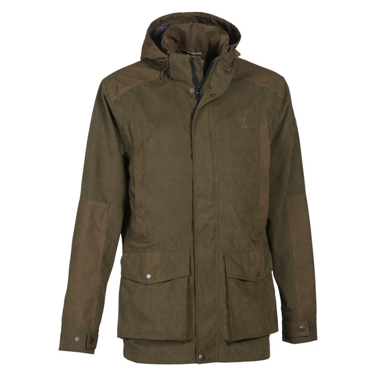 Hoggs of Fife Struther Ladies Hooded Field Coat - Sage
