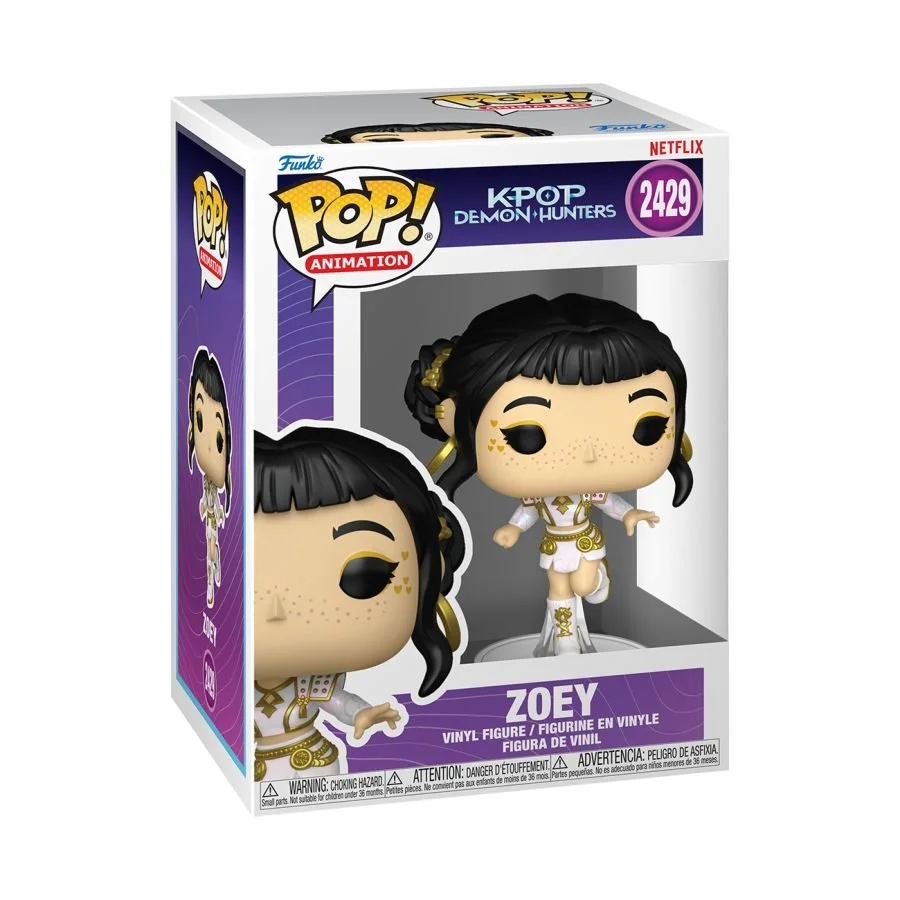 KPop Demon Hunters - Zoey (What It Sounds Like) Pop! Vinyl PRE-ORDER ETA MAY