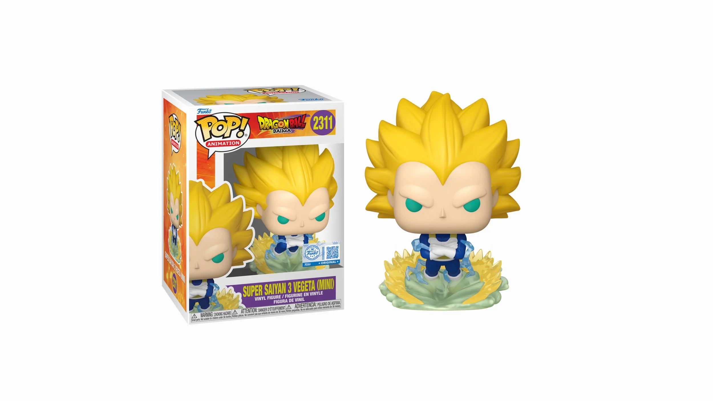 Dragon Ball - Super Saiyan 3 Vegeta (Mini) Funko Exclusive PRE-ORDER ETA JUN