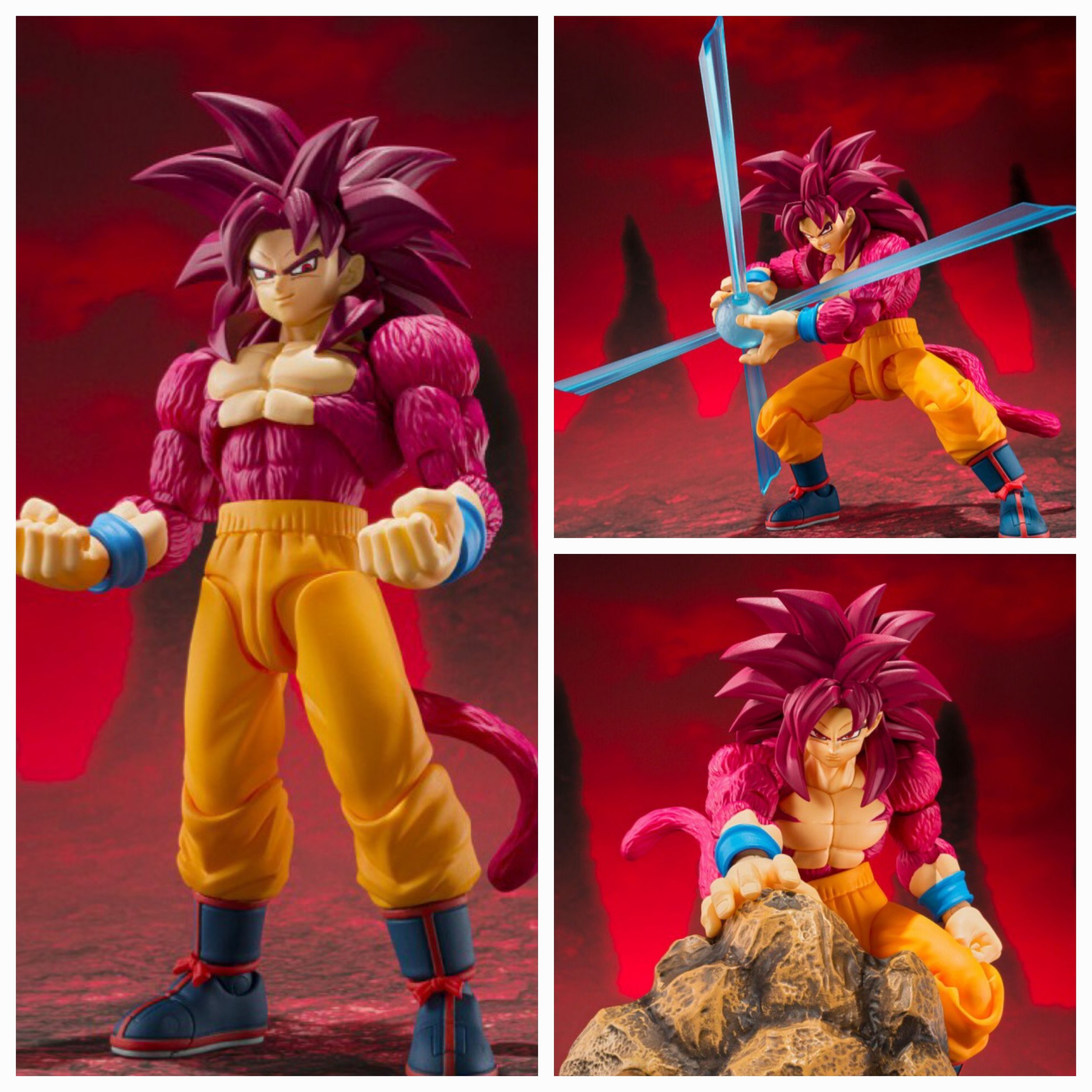 S.H.Figuarts Super Saiyan 4 Son Goku DAIMA PRE-ORDER ETA DEC