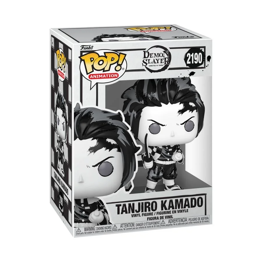 Demon Slayer - Tanjiro (Sumi-Ink) Pop! Vinyl PRE-ORDER ETA FEB