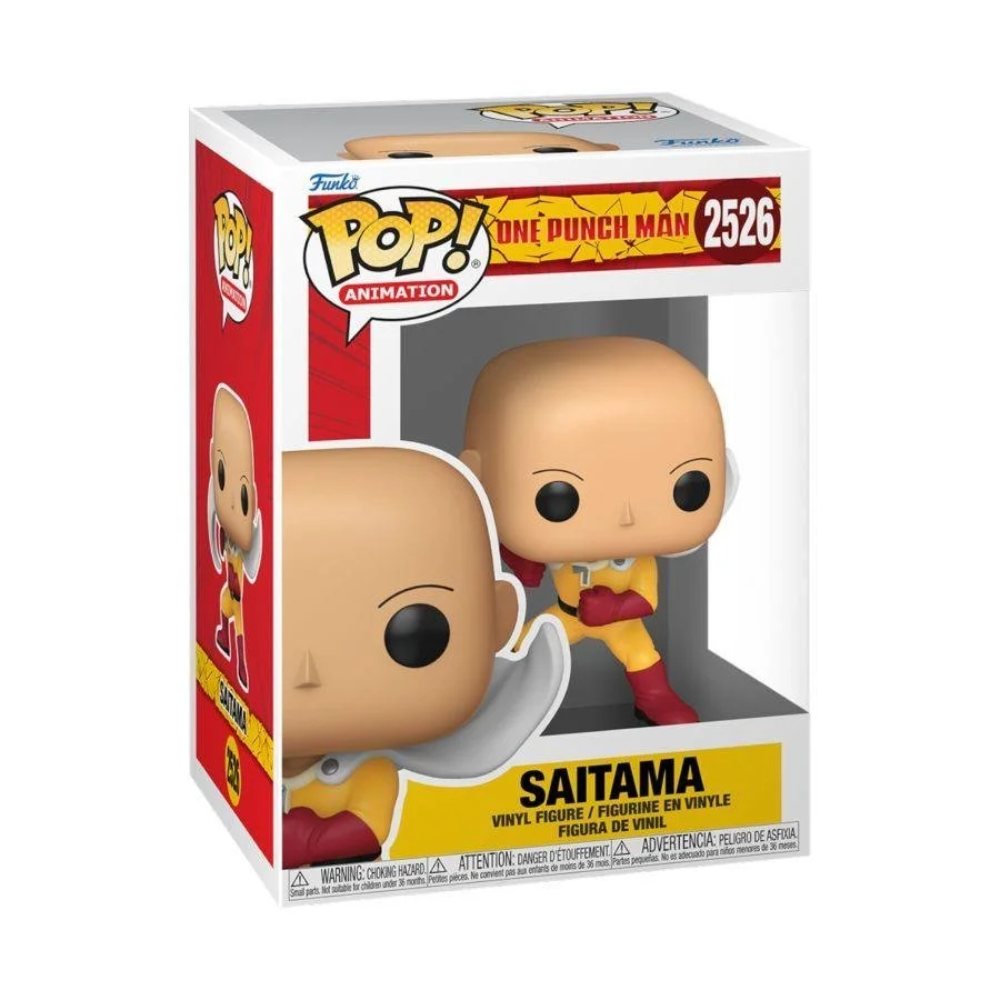 One Punch Man – Saitama Pop! Vinyl PRE-ORDER ETA OCT