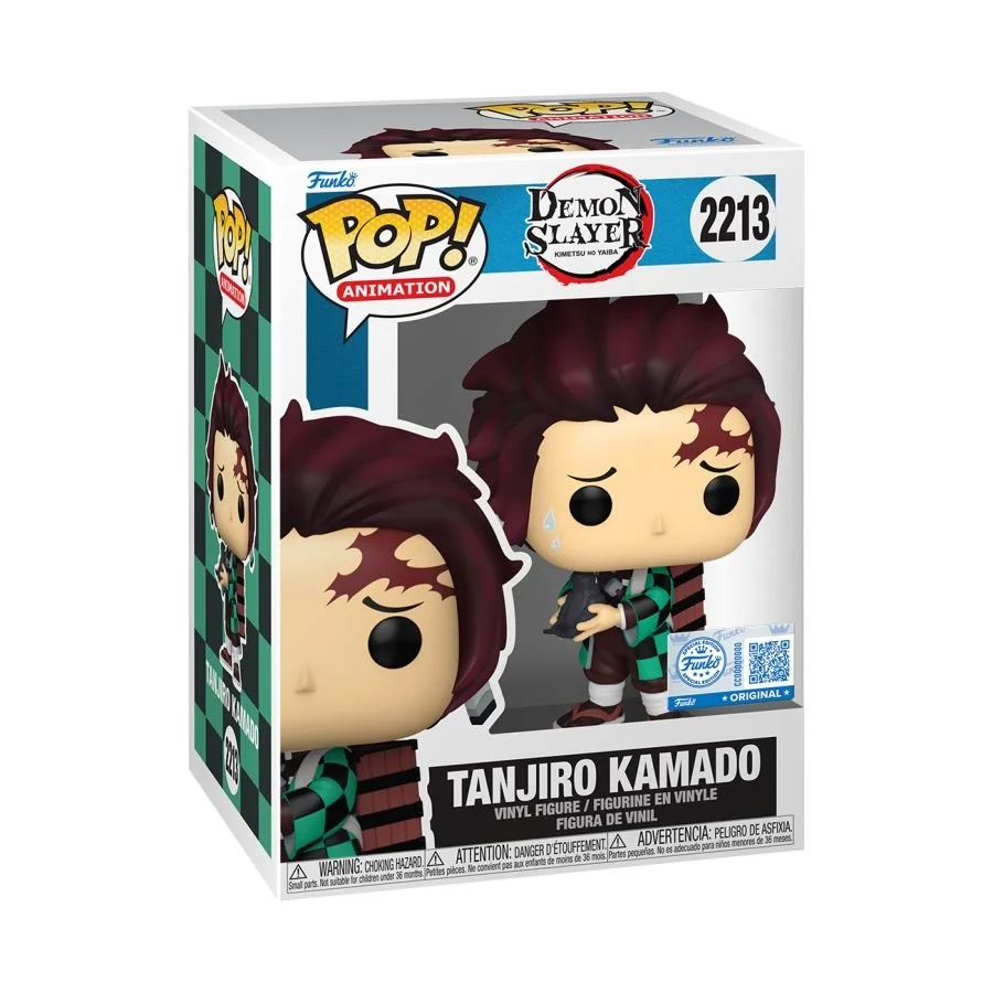 Demon Slayer - Tanjiro Kamado (with Crow) US Exclusive Pop! PRE-ORDER ETA MAR