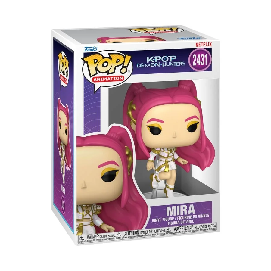 KPop Demon Hunters - Mira (What It Sounds Like) Pop! Vinyl PRE-ORDER ETA MAY