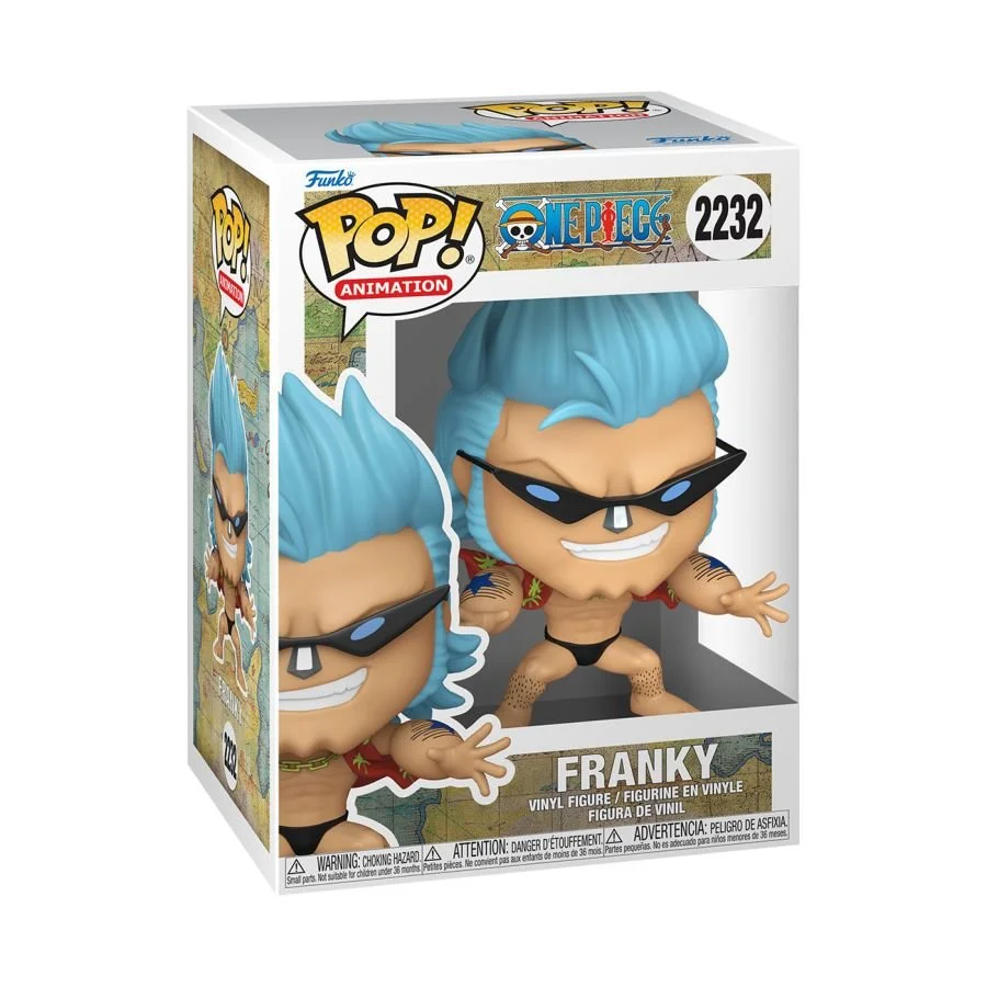 One Piece - Franky Pop! Vinyl PRE-ORDER ETA MAR