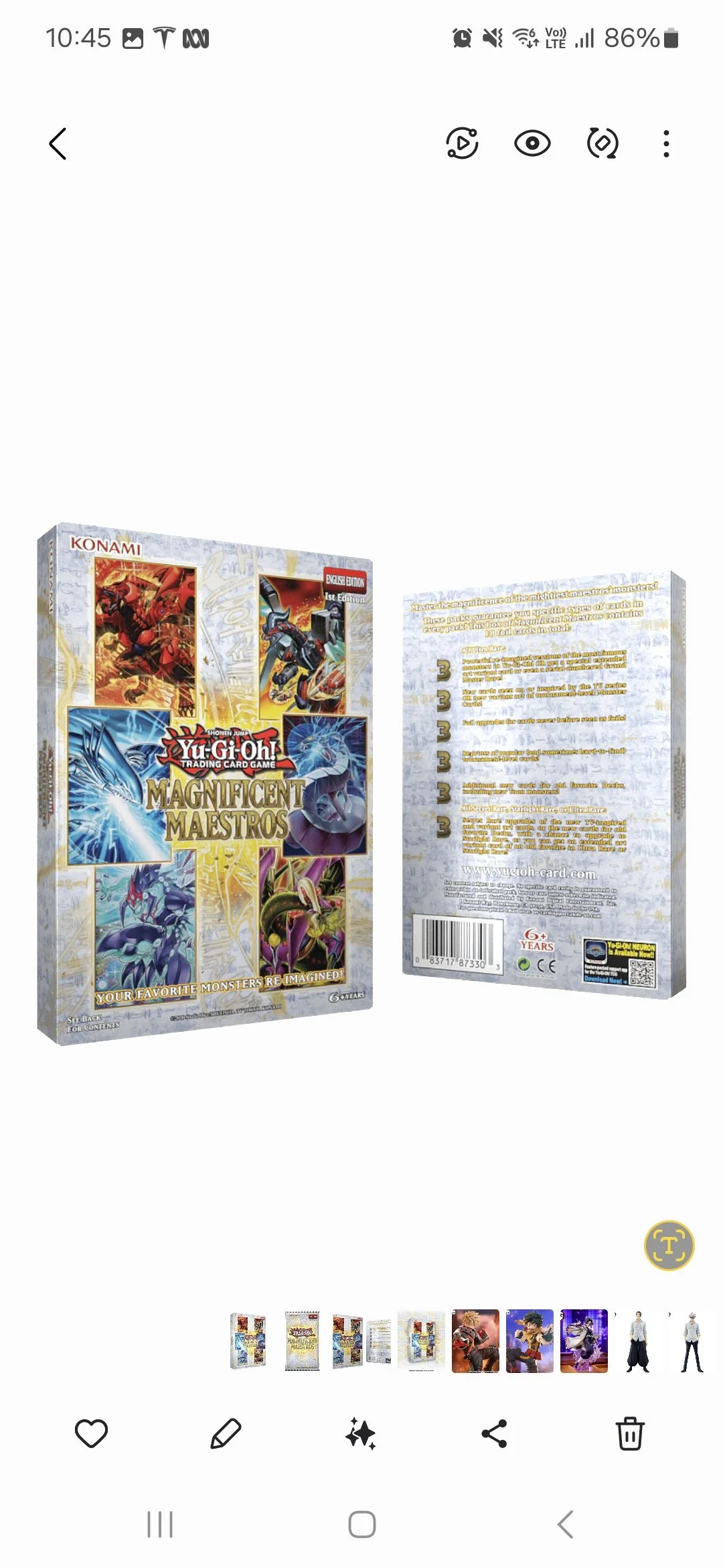 Yu-Gi-Oh! – Magnificent Maestros (Display of 12) PRE-ORDER ETA NOV