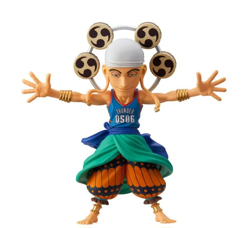 ONE PIECE × NBA World Collectable Figure Enel OKLAHOMA CITY THUNDERS PRE-ORDER ETA DEC