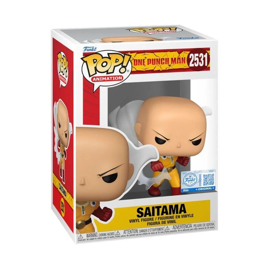 One Punch Man – Saitama (Punching) Exclusive Pop! Vinyl PRE-ORDER ETA OCT