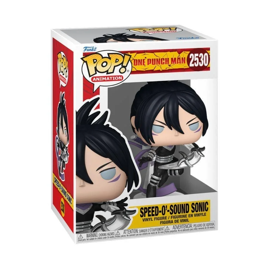 One Punch Man – Speed O’Sound Sonic Pop! Vinyl PRE-ORDER ETA OCT