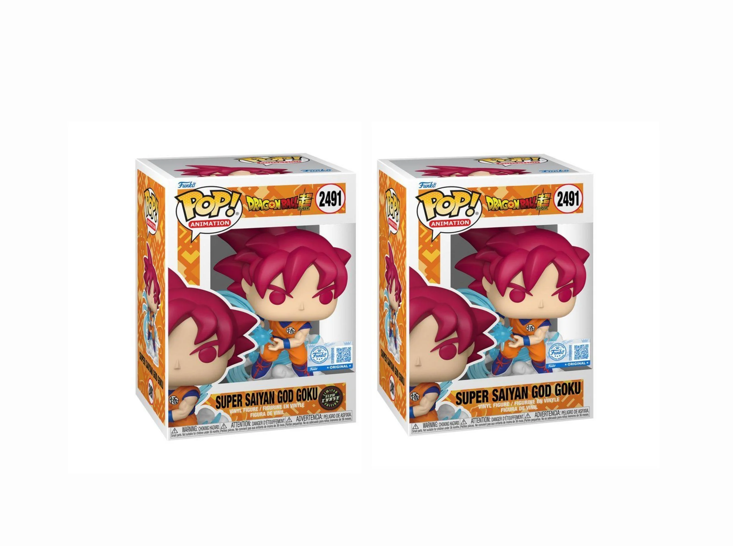 Funko Dragon Ball Super – Super Saiyan God Goku Chase Bundle Pop! PRE-ORDER SEPT