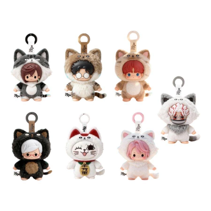 DAN DA DAN – Vinyl Plush Meow Mission Blind Box (Display of 6) PRE-ORDER ETA SEPT
