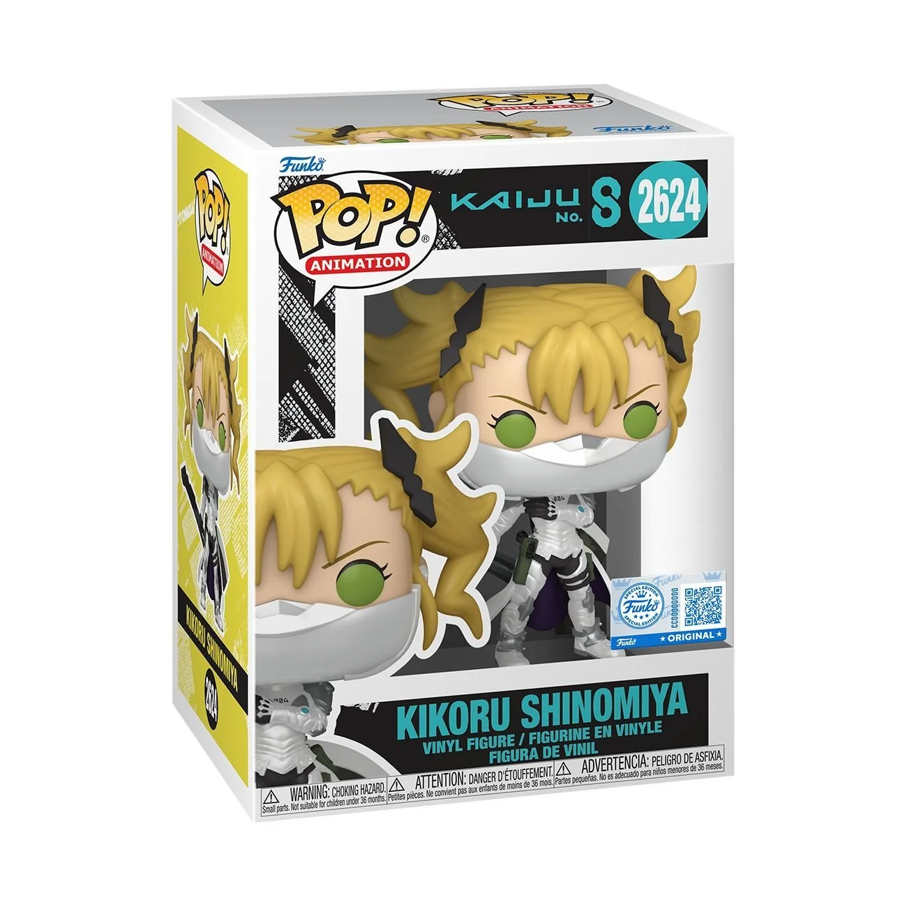 Kaiju No.8 – Kikoru Shinomiya Exclusive Pop! Vinyl PRE-ORDER ETA NOV