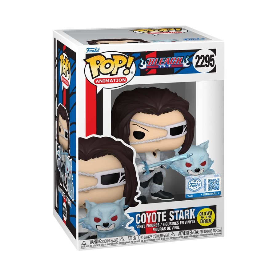 Bleach - Coyote Stark US Exclsuive Glow Pop! Vinyl [RS] PRE-ORDER ETA MAR