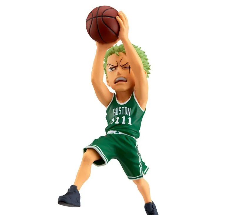 ONE PIECE × NBA World Collectable Figure Zoro BOSTON CELTICS PRE-ORDER ETA DEC