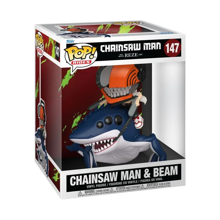 Chainsaw Man: Reze Arc (2025) - Chainsaw Man with Beam Pop! Ride PRE-ORDER ETA JUN