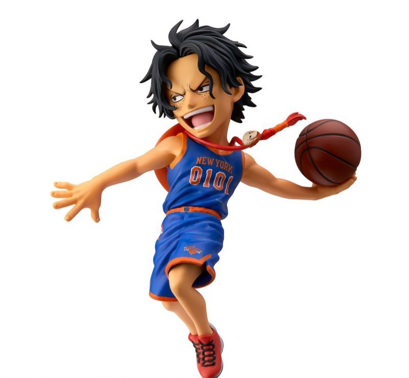 ONE PIECE × NBA World Collectable Figure Ace NEW YORK KNICS PRE-ORDER ETA DEC