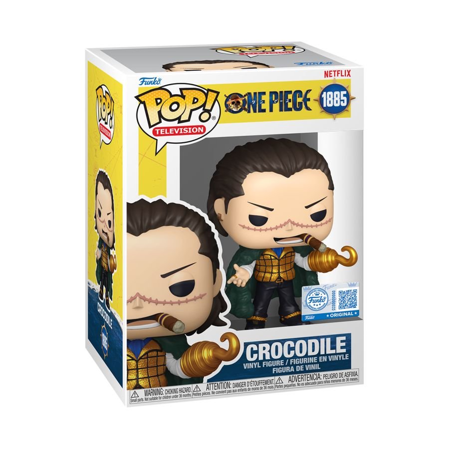One Piece (Netflix) - Crocodile US Exclusive Pop! Vinyl [RS] PRE-ORDER ETA APR