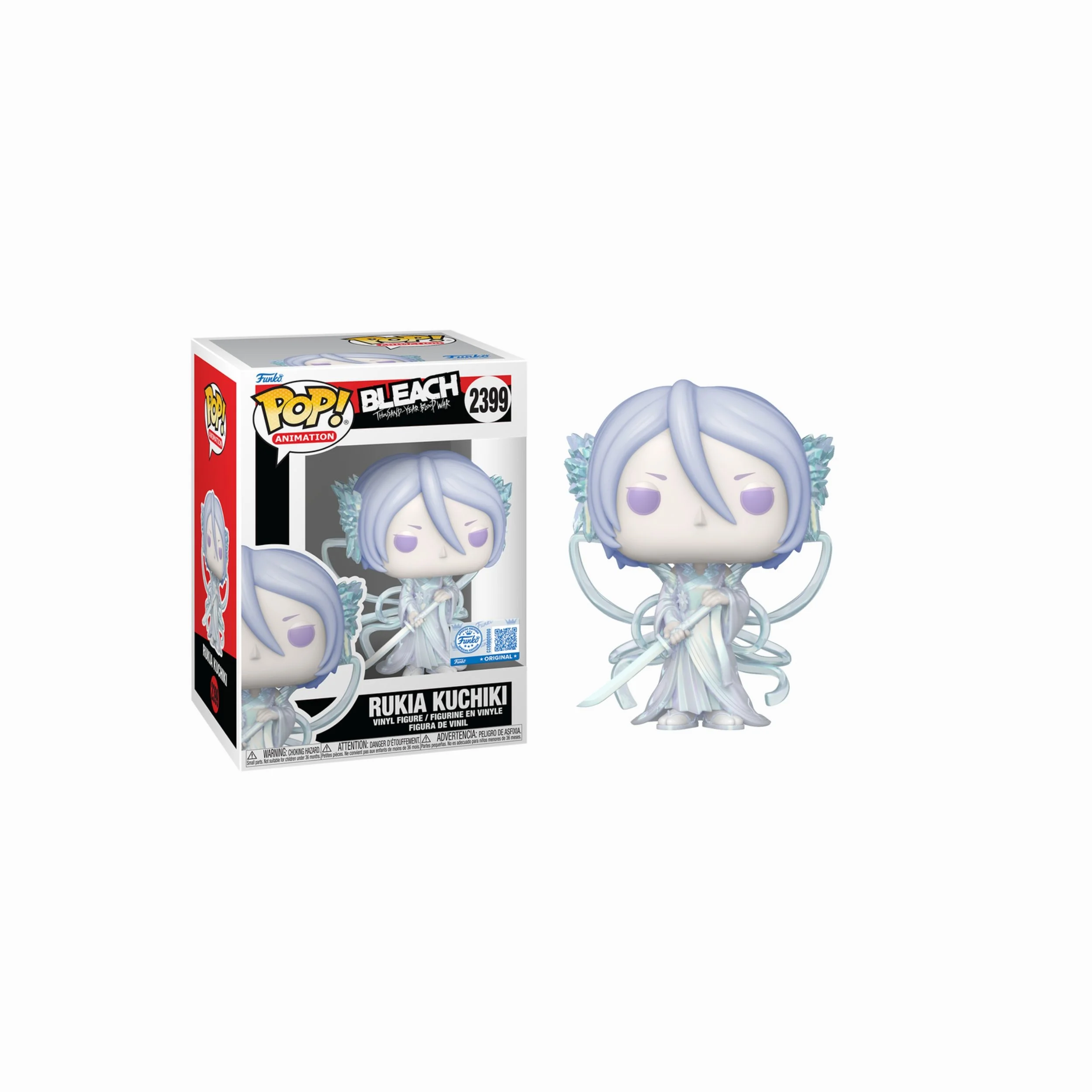 Bleach: Thousand Year Blood War - Rukia Kuchiki Pop! FUNKO EXCL. PRE-ORDER MAY
