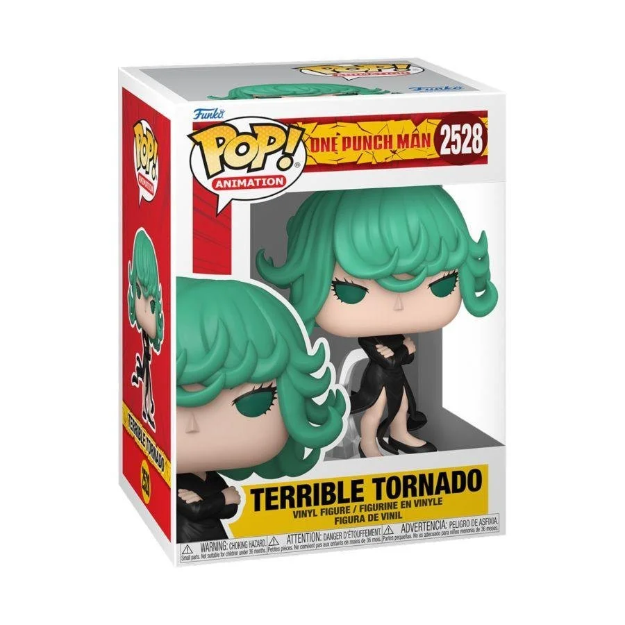 One Punch Man – Terrible Tornado Pop! Vinyl PRE-ORDER ETA OCT
