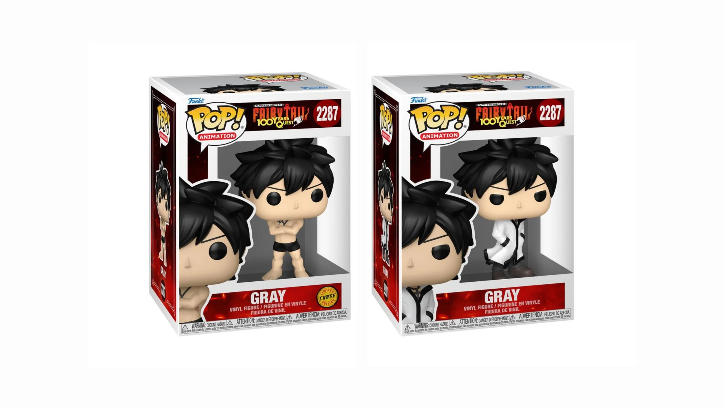 Fairy Tail: 100 Year Quest - Gray Chase Bundle Pop! Vinyl PRE-ORDER ETA APR