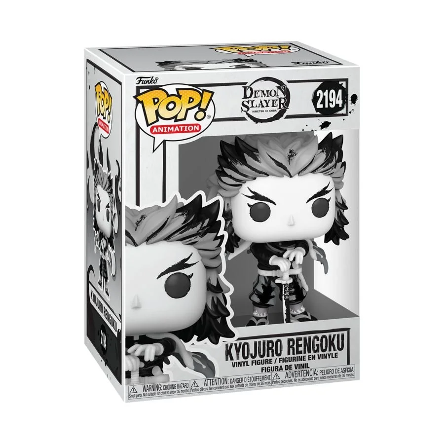 Demon Slayer - Rengoku (Sumi-Ink) Pop! Vinyl PRE-ORDER ETA FEB