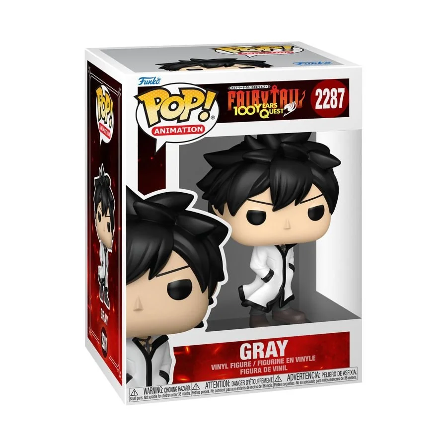 Fairy Tail: 100 Year Quest - Gray Pop! Vinyl PRE-ORDER ETA APR