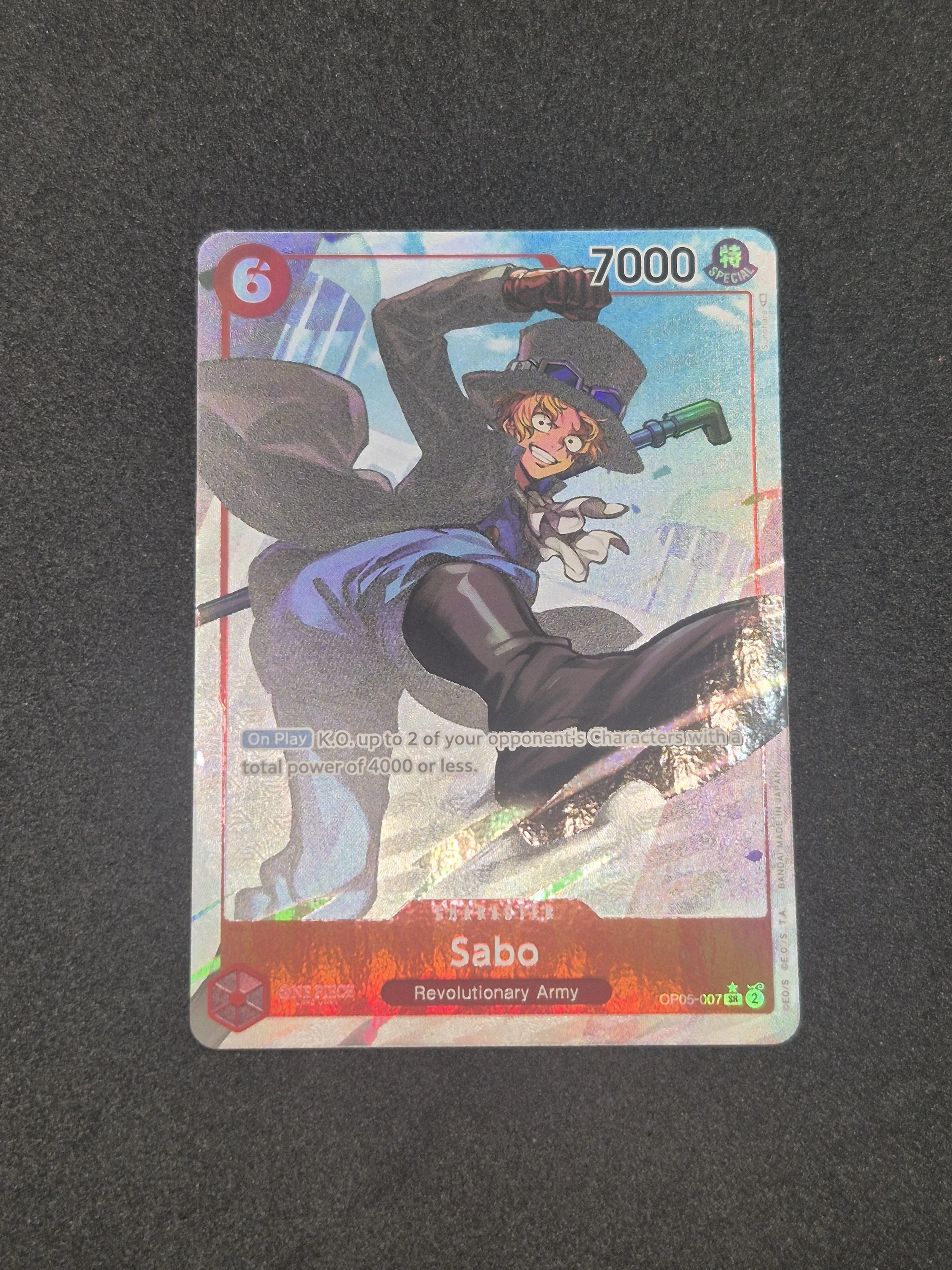 One Piece Sabo OP05-007 SR Parallel NM