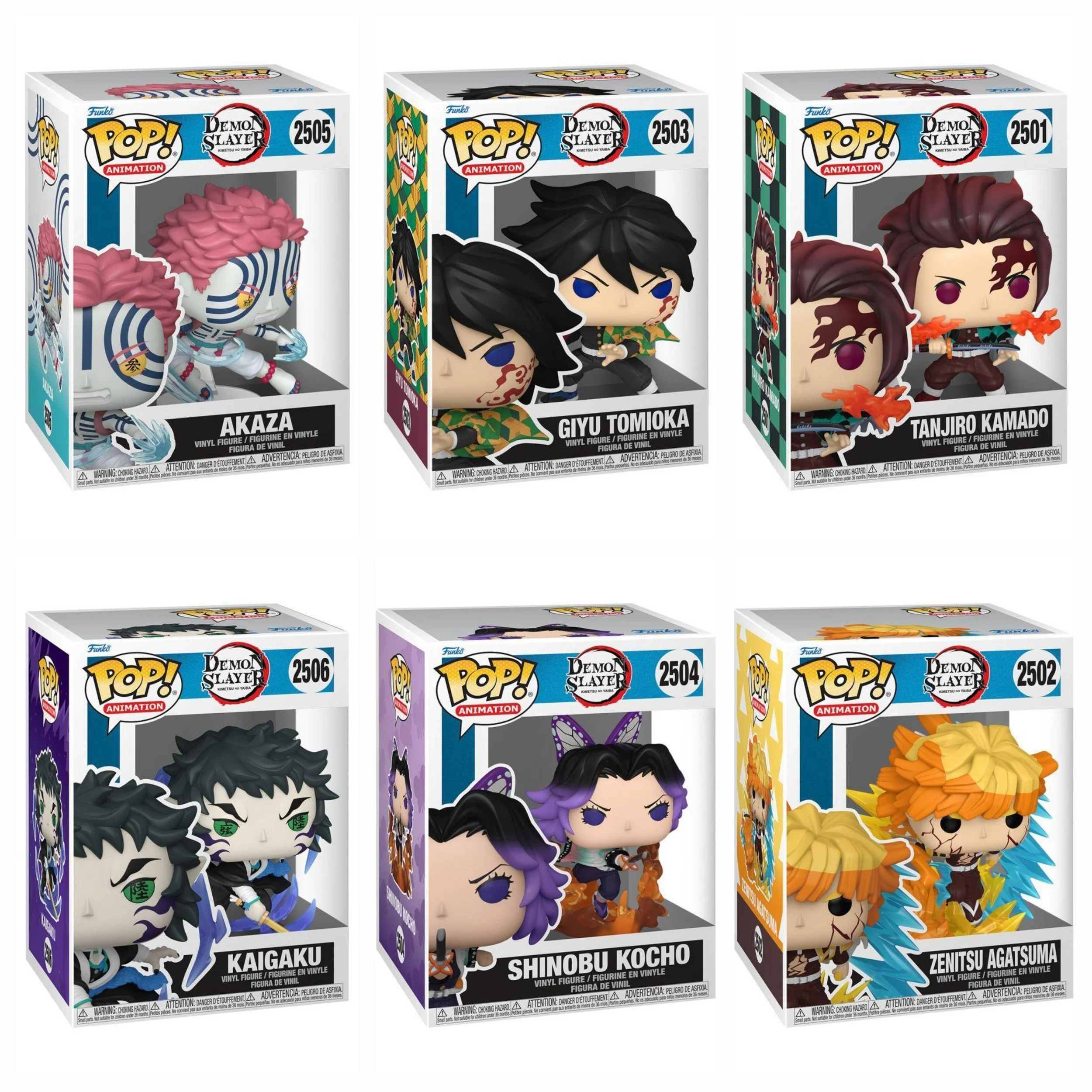 Demon Slayer: Infinity Castle – 6 X Pop! Bundle (Chance of Chase) PRE-ORDER ETA SEPT