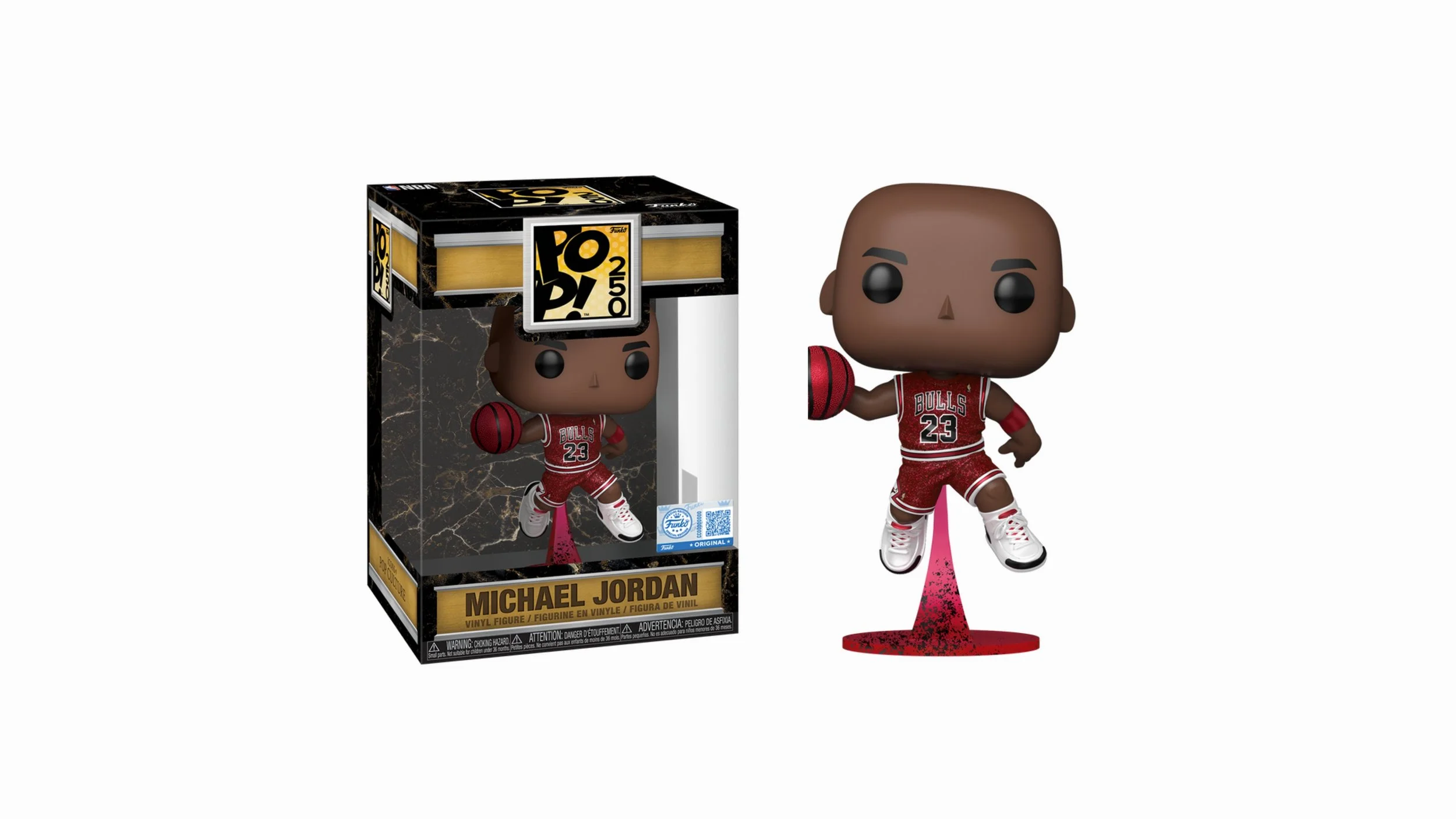 NBA Pop! Michael Jordan (Pop! 250) PRE-ORDER ETA FEB 2027