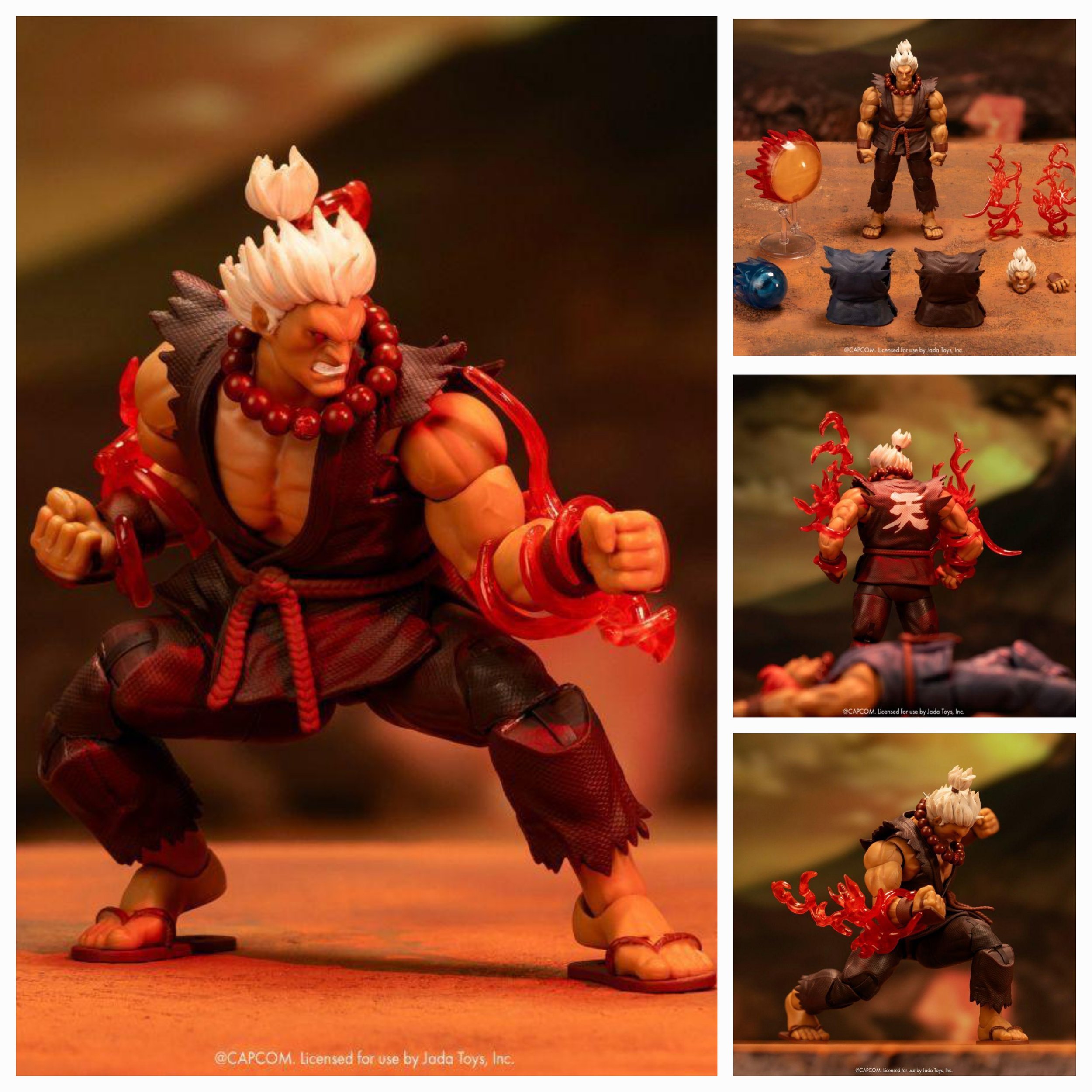 Street Fighter – Akuma SDCC Exclusive 6″ Deluxe Action Figure- PRE-ORDER ETA SEPT