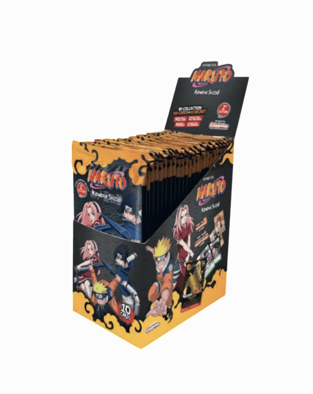 Naruto Mythos TCG - Set 01 - 2nd Edition Booster Box Konoha Shido PRE-ORDER AUG