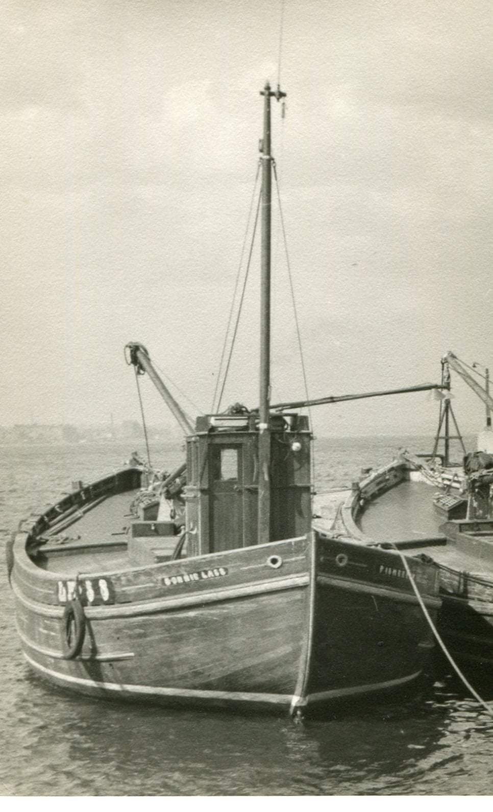 Bonnie Lass historic photo 1949 ringnetter