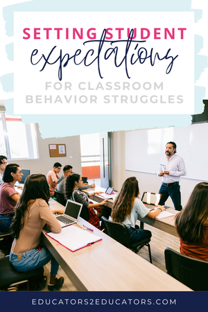 Setting the Bar on Student Expectations: Why is it a struggle every day in the classroom?