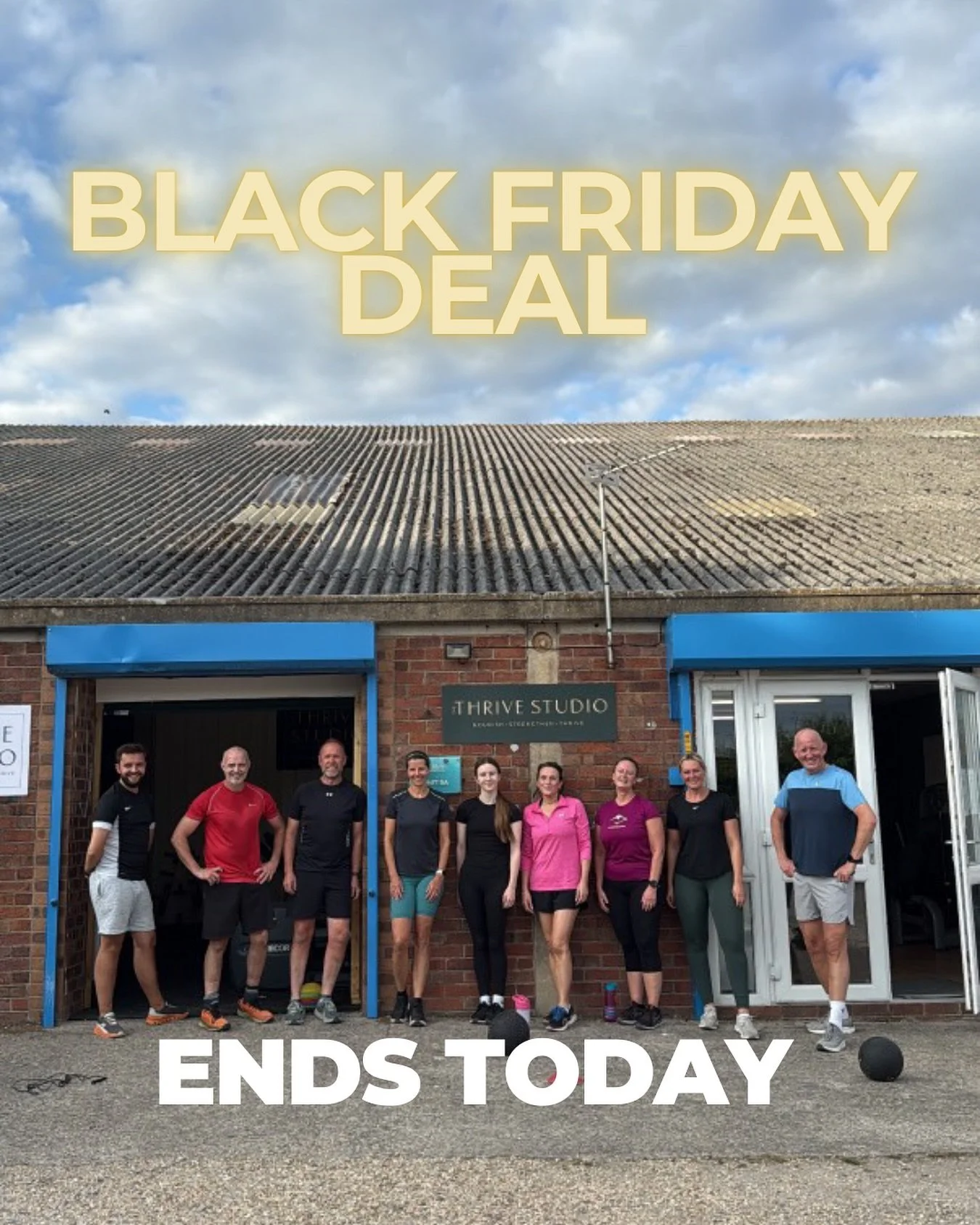 🔥 BLACK FRIDAY DEAL ENDS TODAY 🔥 

Today is the last day you can join us and make use of our BIGGEST EVER sale 🤩

You can save &pound;60 on your gym membership &amp; &pound;80 on your gym &amp; class membership! 

- 6 Month Gym membership &pound;1