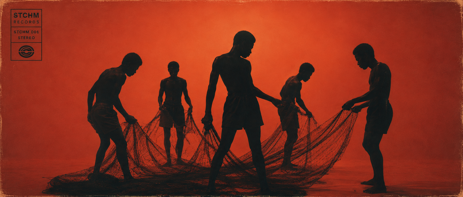 Tangled bonds under an orange sky.png
