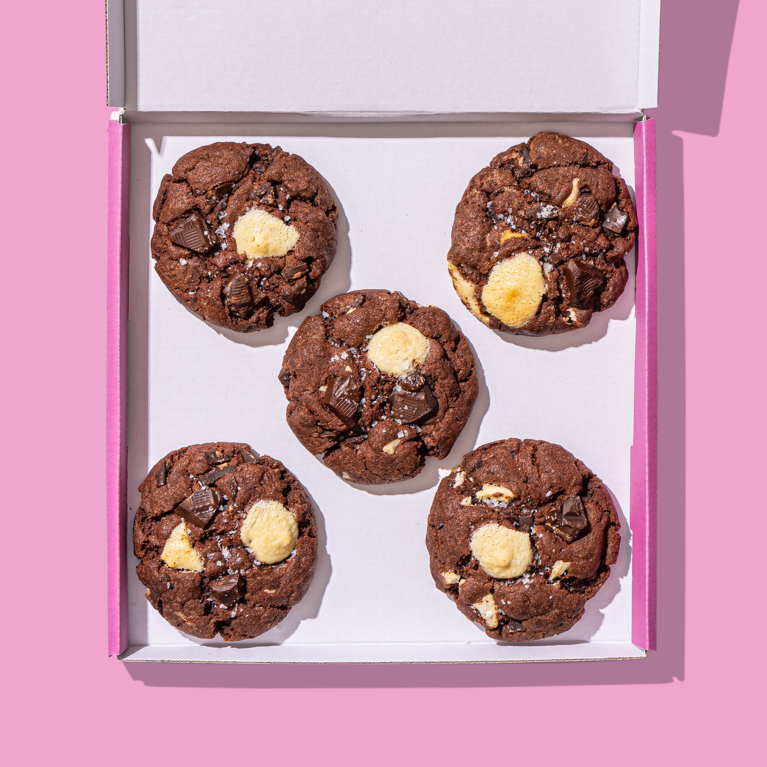 Triple Choc Chip Cookies