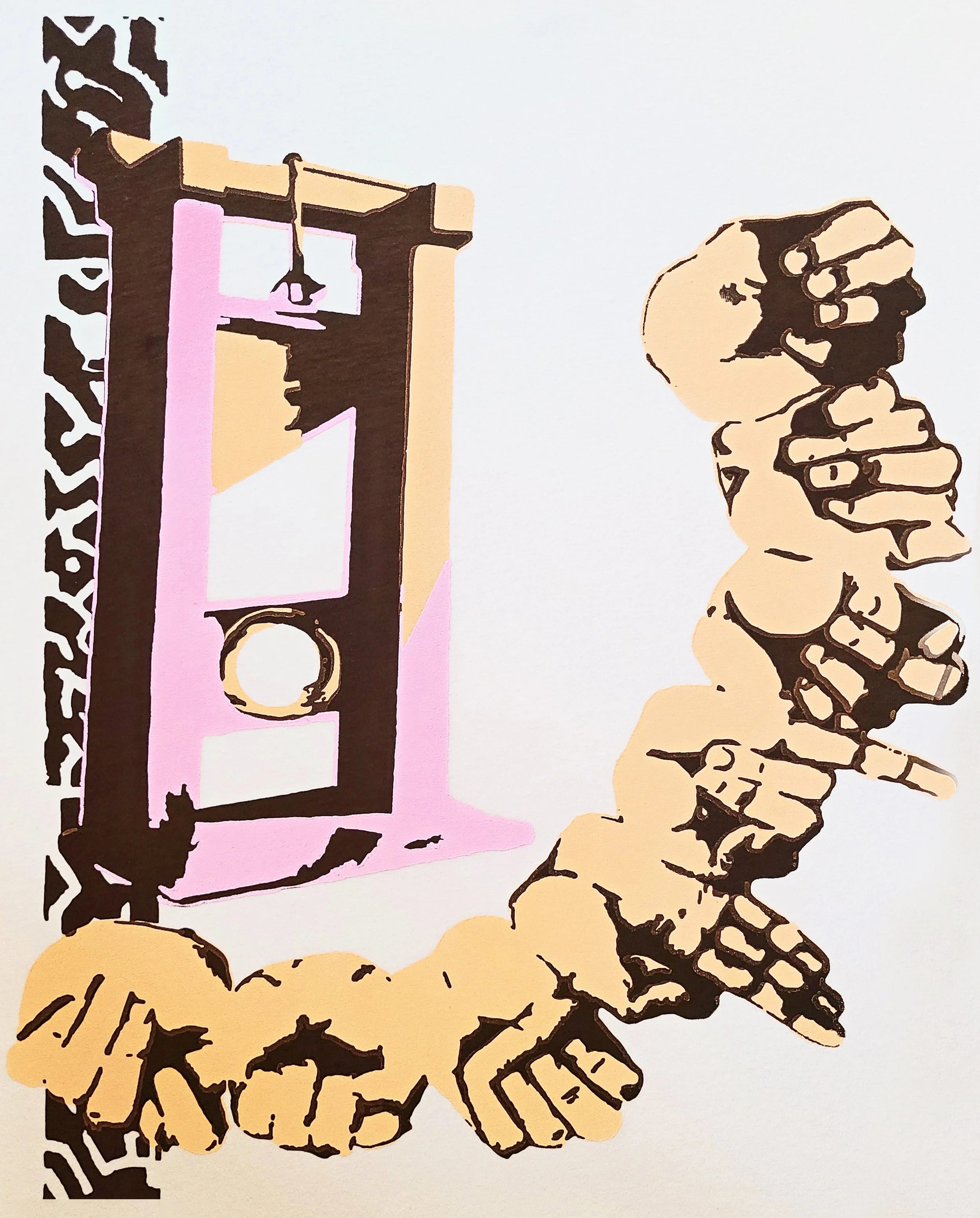 "Manifest" ASL Unisex Guillotine Shirt and Bag