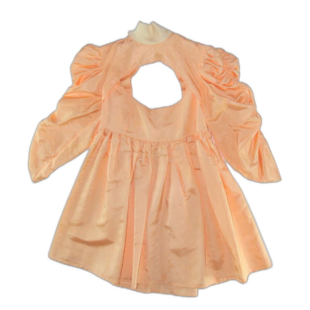 Peach Babydoll Dress