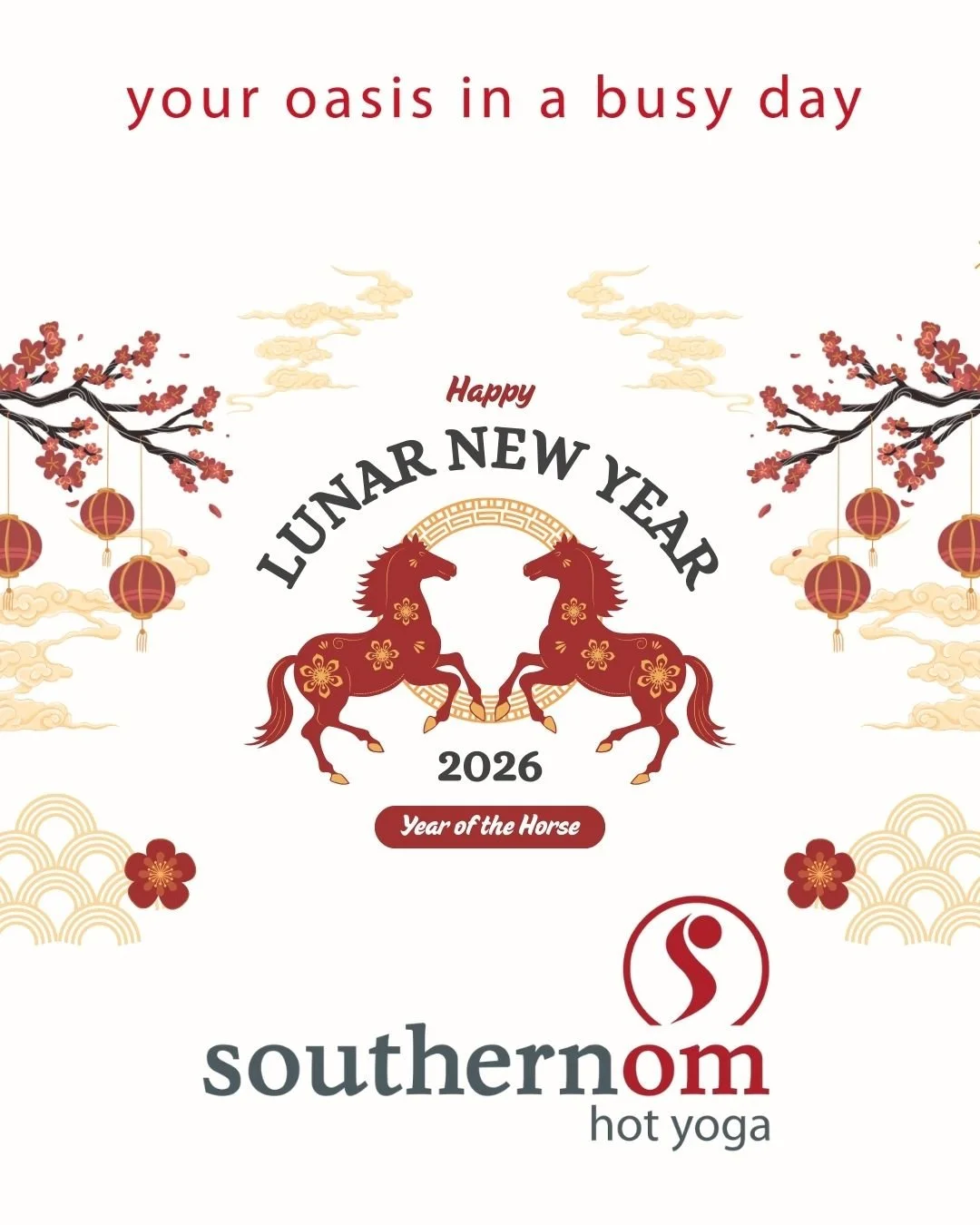 Lunar New Year &amp; The Fire Horse: Reclaim Your Power Through Hot Yoga in Greenville
